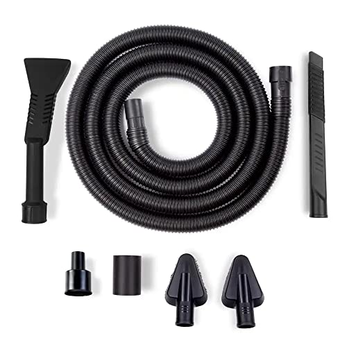 RIDGID 1-1/4 in. Car Cleaning Accessory Kit with 14-Ft Hose Wet/Dry Shop Vac