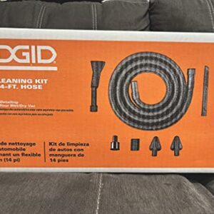 RIDGID 1-1/4 in. Car Cleaning Accessory Kit with 14-Ft Hose Wet/Dry Shop Vac