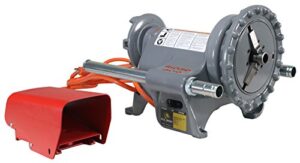 ridgid® 300 power drive pipe threading machine 41855 with ridgid® foot pedal (renewed)