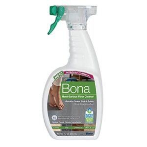 bona multi-surface floor cleaner spray, for stone tile laminate and vinyl lvt/lvp, unscented, 32 fl oz