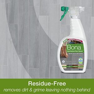 Bona Multi-Surface Floor Cleaner Spray, for Stone Tile Laminate and Vinyl LVT/LVP, Unscented, 32 Fl Oz