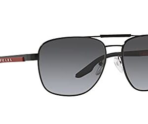 Prada PS 53XS Matte Black/Grey Gradient Polarized One Size