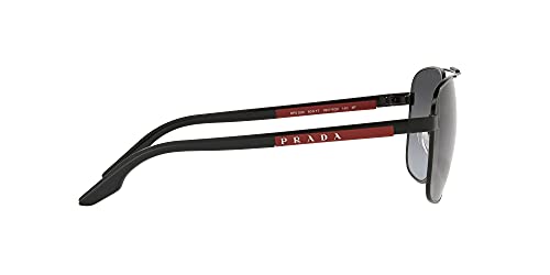 Prada PS 53XS Matte Black/Grey Gradient Polarized One Size