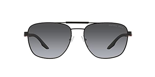 Prada PS 53XS Matte Black/Grey Gradient Polarized One Size