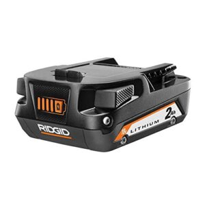 ridgid 18 volt 2.0 ah lithium-ion battery 2x more runtime