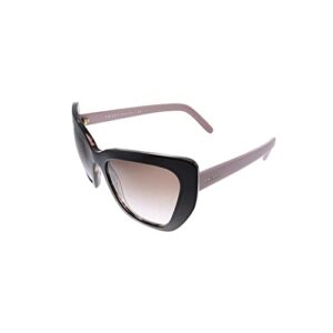 prada pr 08vs rol0a6 brown plastic cat-eye sunglasses brown gradient lens