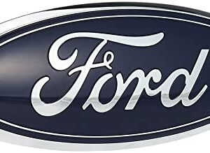 Genuine Ford AA8Z-9942528-A Nameplate DARK BLUE, 9 x 3.5 INCHES