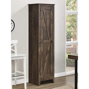 Ameriwood Home Farmington Wide Storage Cabinet, 18", Rustic