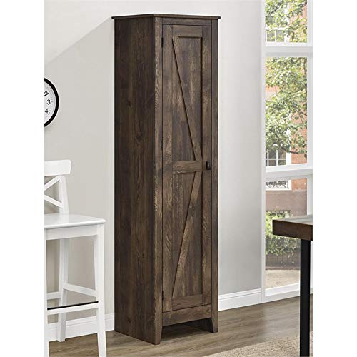 Ameriwood Home Farmington Wide Storage Cabinet, 18", Rustic