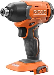ridgid 18v cordless 1/4 in. impact driver (tool only) (renewed)