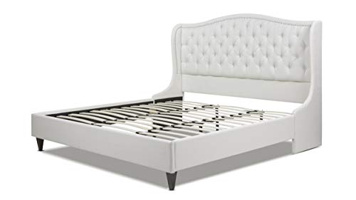 Jennifer Taylor Home Waverley Tufted Wingback Platform Bed