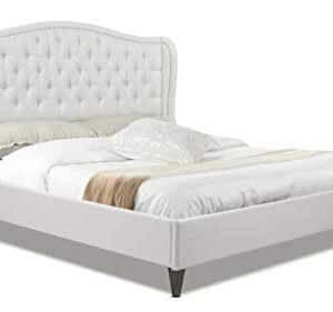 Jennifer Taylor Home Waverley Tufted Wingback Platform Bed