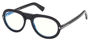 tom ford ft5756-b blue-light block 001 53 new men eyeglasses