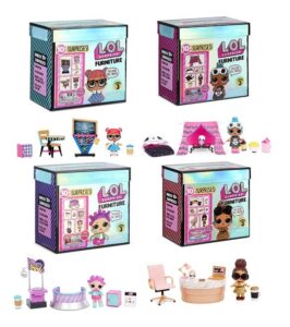 furniture toy doll set of 4 assorted set instructions & package japanese version (furniture 3 set of 4)
