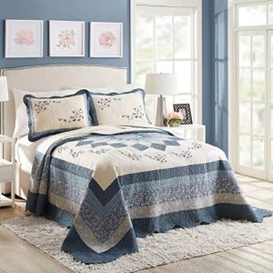 modern heirloom charlotte bedspread – king