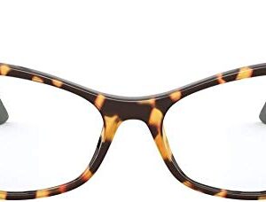 Prada PR 11XV - 7S01O1 Eyeglass Frame MEDIUM HAVANA w/DEMO LENS 53mm