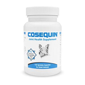 Nutramax Cosequin Joint Health Supplement for Cats and Small Dogs - With Glucosamine and Chondroitin, 132 Capsules