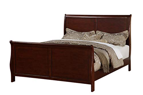 poundex E.King Bed, Brown