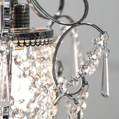 Whse of Tiffany RL4025 Jess Crystal Chandelier, 1 11" x 15", Chrome