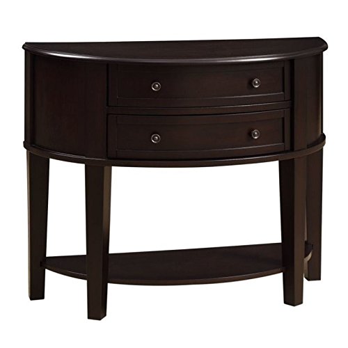 Coaster Home Furnishings Diane Demilune Entry Sofa Table Cappuccino