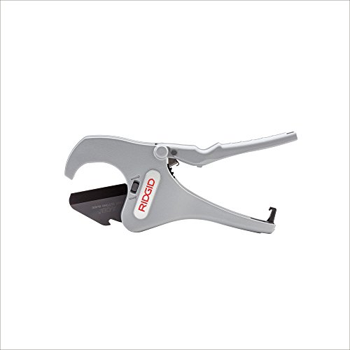 RIDGID RC-2375 Ratchet Action 2" Pipe and Tubing Cutter, Chrome, Small - 30088 & 40617 Model 101 Close Quarters Tubing Cutter with 1/4"-1-1/8" Cutting Capacity, Silver