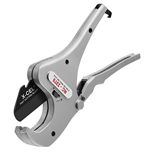 RIDGID RC-2375 Ratchet Action 2" Pipe and Tubing Cutter, Chrome, Small - 30088 & 40617 Model 101 Close Quarters Tubing Cutter with 1/4"-1-1/8" Cutting Capacity, Silver