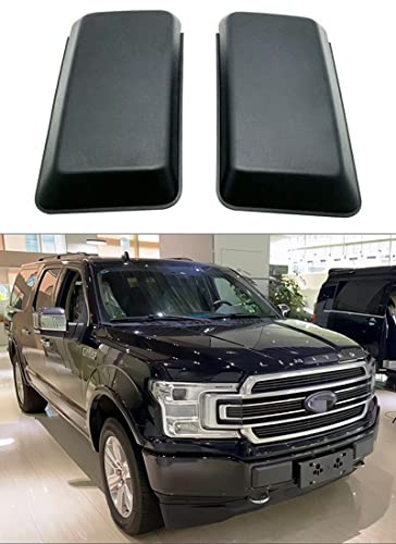 POETRYXIAO Front Bumper Guards Pads Inserts End Caps Cover Compatible with Ford F150 2018 2019 2020 ,1 Pair,Bumper Traverse Accessories