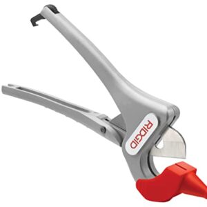 RIDGID RC-2375 Ratchet Action 2" Pipe and Tubing Cutter, Chrome, Small - 30088 & 23493 Model PC-1375 ML Single Stroke Plastic Pipe and Tubing Cutter, 1/8-inch to 1-3/8-inch Pipe Cutter