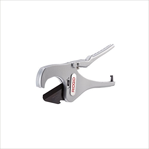 RIDGID RC-2375 Ratchet Action 2" Pipe and Tubing Cutter, Chrome, Small - 30088 & 23493 Model PC-1375 ML Single Stroke Plastic Pipe and Tubing Cutter, 1/8-inch to 1-3/8-inch Pipe Cutter