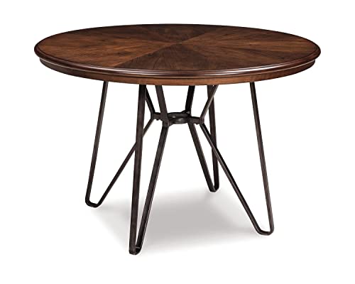 Signature Design by Ashley Mid Century Centiar Dining Room Table, Brown