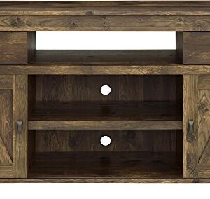 Ameriwood Home Farmington TV Stand for TVs up to 60" Wide, Rustic