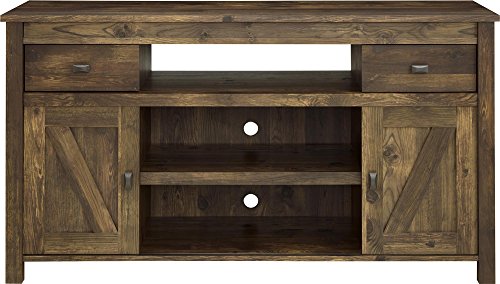 Ameriwood Home Farmington TV Stand for TVs up to 60" Wide, Rustic