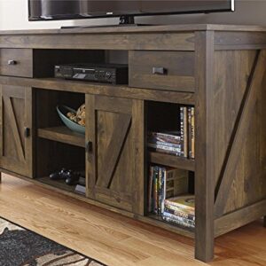 Ameriwood Home Farmington TV Stand for TVs up to 60" Wide, Rustic