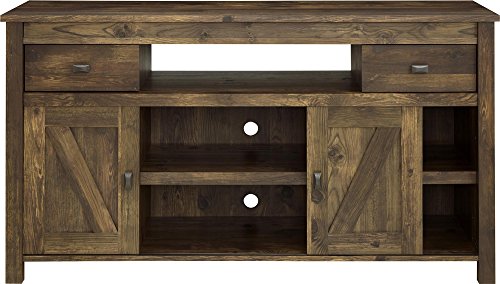 Ameriwood Home Farmington TV Stand for TVs up to 60" Wide, Rustic