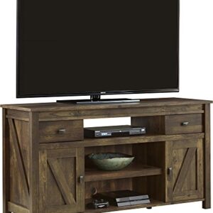 Ameriwood Home Farmington TV Stand for TVs up to 60" Wide, Rustic