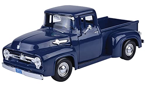 Imachine 1956 Ford F-100 Pickup Blue 1/24