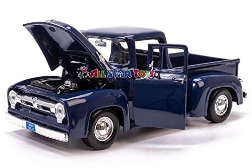 Imachine 1956 Ford F-100 Pickup Blue 1/24