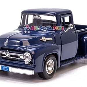 Imachine 1956 Ford F-100 Pickup Blue 1/24