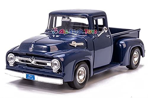 Imachine 1956 Ford F-100 Pickup Blue 1/24