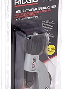 RIDGID 31622 Model 150 Constant Swing Tubing Cutter, 1/8-inch to 1-1/8-inch Tube Cutter & 86127 model 118 Close Quarters Tubing Cutter, 1/4" To 1-1/8" Tube Cutter