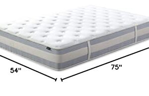 ZINUS 12 Inch Green Tea Cooling Gel Memory Foam Hybrid Mattress / Pocket Innersprings for Motion Isolation / Edge Support, Full White