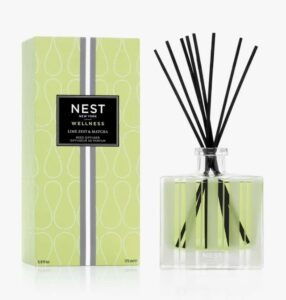 nest new york lime zest & matcha reed diffuser