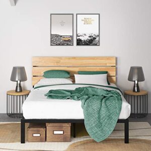 ZINUS Paul Metal Platform Bed Frame / Wood Slat Support / No Box Spring Needed / Easy Assembly, Full