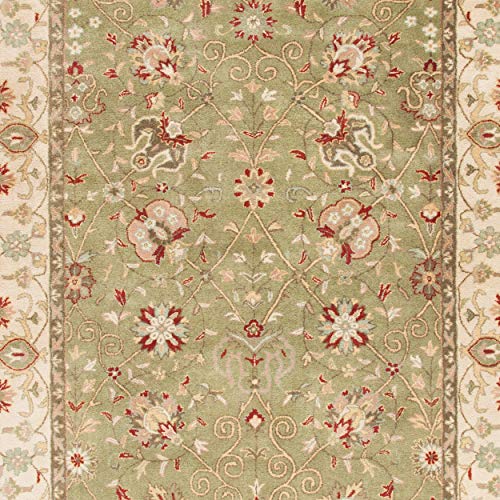 SAFAVIEH Antiquity Collection 8'3" x 11' Sage AT21D Handmade Traditional Oriental Premium Wool Area Rug