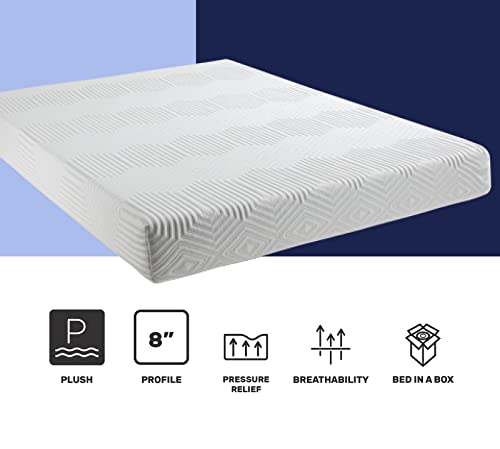 Sleepy's by Mattress Firm | Memory Foam Snug RV Mattress | 3/4 48" x 75"| 8" Medium Comfort | Pressure Relief | Eco Friendly