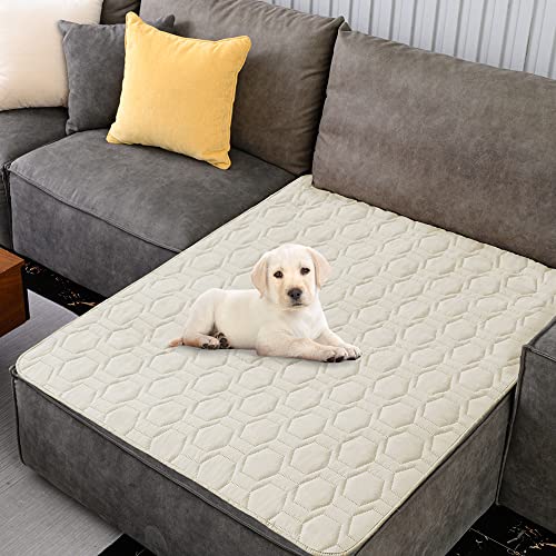 Tcksstex Waterproof & Anti-Slip Dog Bed Cover and Pet Blanket Sofa Pet Bed Mat ，car Incontinence Mattress Protectors Furniture Couch Cover for Most Cats Dogs, Pets