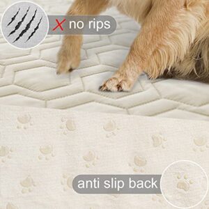 Tcksstex Waterproof & Anti-Slip Dog Bed Cover and Pet Blanket Sofa Pet Bed Mat ，car Incontinence Mattress Protectors Furniture Couch Cover for Most Cats Dogs, Pets