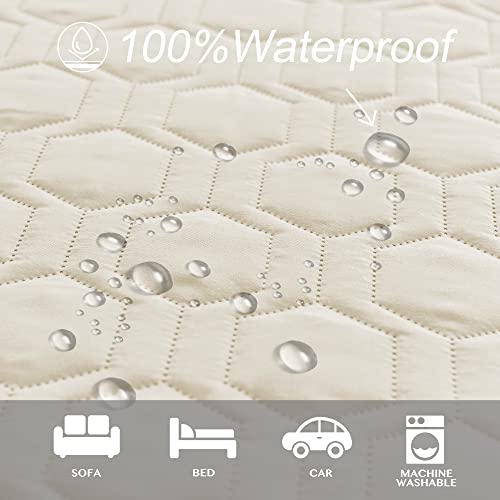 Tcksstex Waterproof & Anti-Slip Dog Bed Cover and Pet Blanket Sofa Pet Bed Mat ，car Incontinence Mattress Protectors Furniture Couch Cover for Most Cats Dogs, Pets