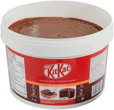 Nestle Professional KitKat Chocolate Spread, 3kg/6.5 lbs, Imported from Canada)