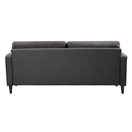 Lifestyle Solutions Lexington Sofas, 75.6" W x 31.1" D x 33.5" H, Heather Grey